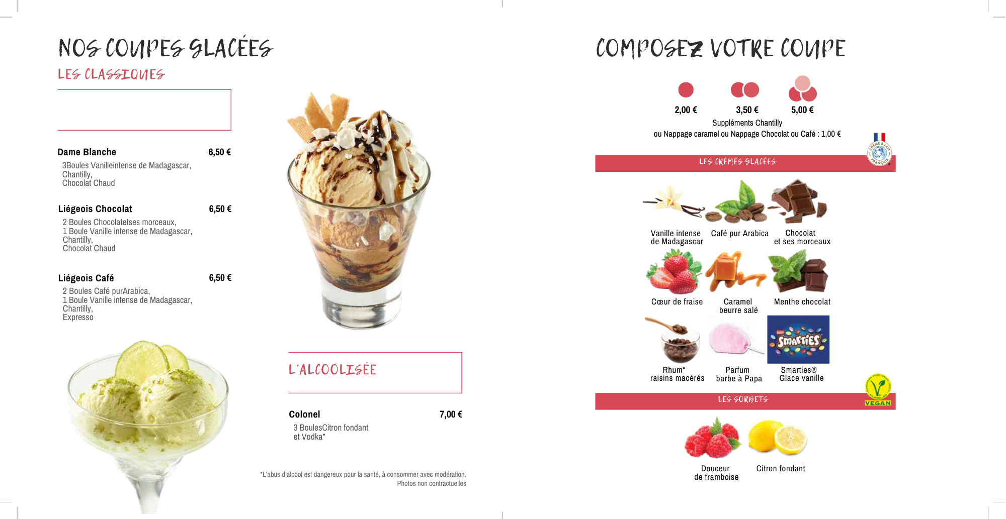 glaces desserts le petit genassien