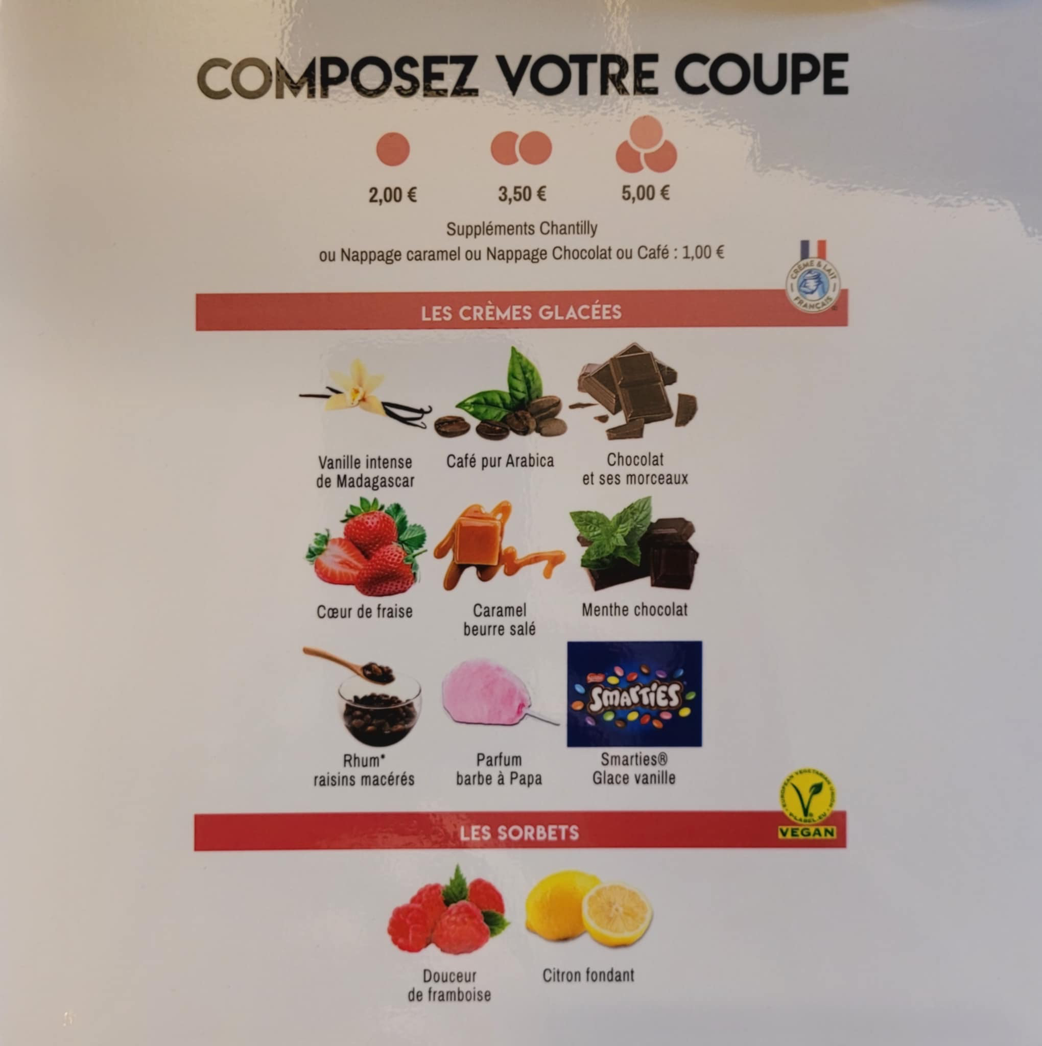 glaces desserts le petit genassien