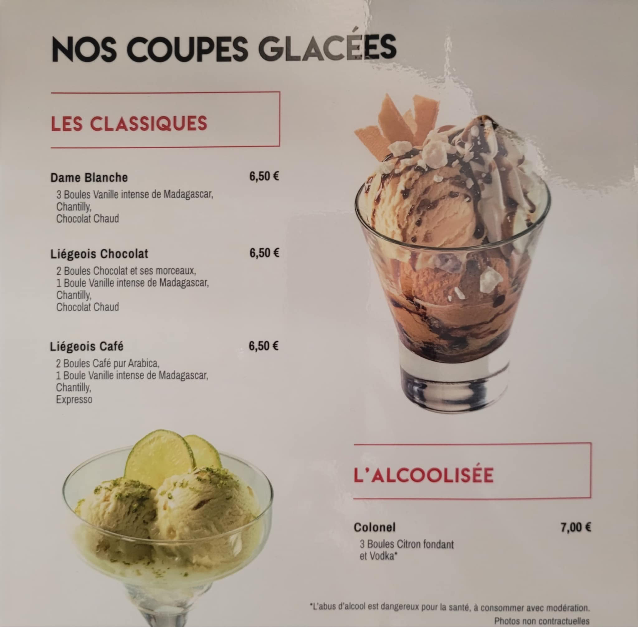 glaces desserts le petit genassien
